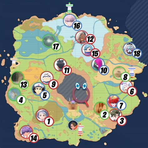 pokemon violet gym leaders|Gym Leader Order, Map, and Levels 